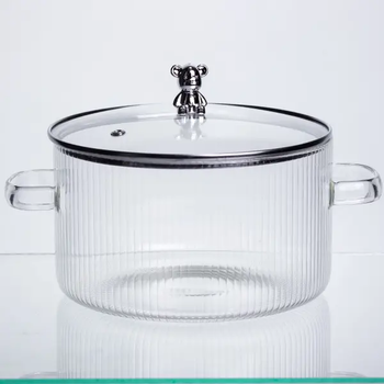 Каструля із боросилікатного скла 3,5 л(HP-34-103)(WB)