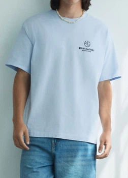 Футболка H&M 14182 Блакитний M (0967)