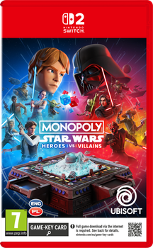 Gra Nintendo Switch 2 MONOPOLY Star Wars Heroes vs Villains (Game-Key Card) (3307216311577)