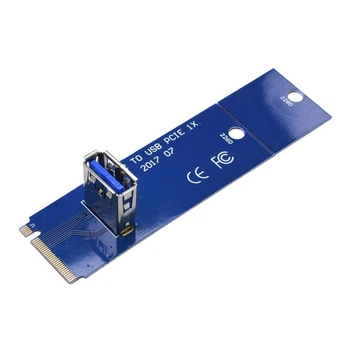 Райзер Dynamode NGFF M.2 Male to USB 3.0 Female для PCI-E 1X