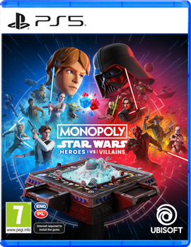 Гра PS5 MONOPOLY Star Wars Heroes vs Villains (Blu-ray диск) (3307216311683)