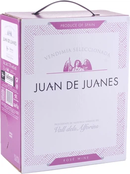 Вино Juan De Juanes рожеве сухе 3 л 12% (8412276360177)