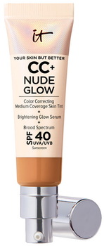 CC Krem It Cosmetics Nude Glow Your Skin But Better SPF 40 Tan 32 ml (3605972653680)