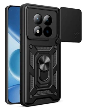 Чехол Camshield c кольцом-подставкой на Xiaomi Redmi Note 15 (4G / 5G) / black
