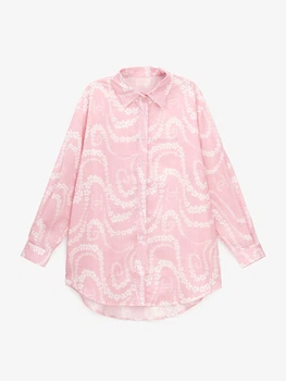 Туника пляжная с узором женская GENUA 4288 36 Розовый shop (2000999458347)