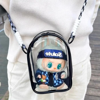 Сумочка для фігурок Labubu 15×10 см