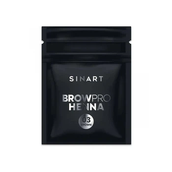 Хна Sinart BrowPro для бровей, в саше (1,5 г) (05 Черный)