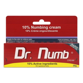 Анестетик Dr. Numb 10% кремовый, (30 г)