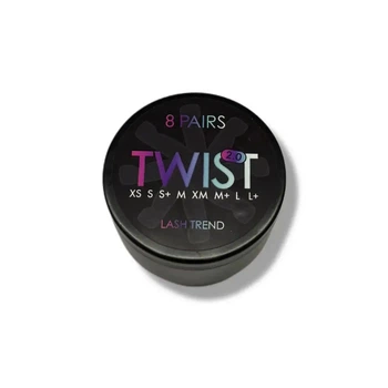 Набор валиков Lash Trend Twist для ламинирования ресниц (8 пар)