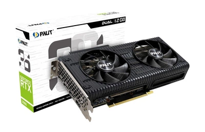 Видеокарта Palit RTX3060-DUAL (NE63060019K9-190AD) б/в