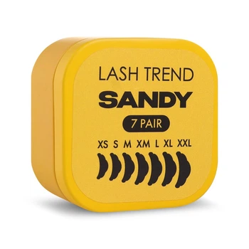 Набор валиков Lash Trend Sandy для ламинирования ресниц (7 пар)