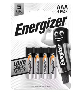 Батарейка Energizer Everyday AAA / LR03 Alkaline 1.5v (блістер)