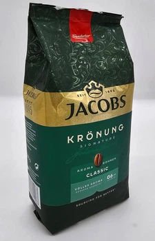 Кофе в зёрнах Jacobs Kronung 500г