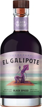 Алкогольний напій El Galipote Black Spiced 0.7 л 35% (4770053242592)