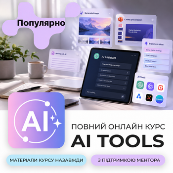 Практичний курс з AI-інструментів та нейромереж