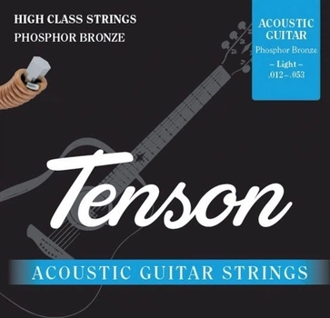 Струни для акустичної гітари Tenson Phosphor Bronze, 12-53 (RG-F600750)