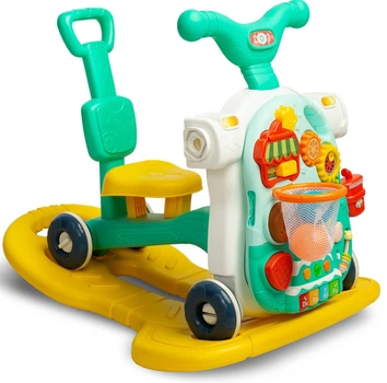 Chodzik wielofunkcyjny Toyz 5 w 1 Turkusowy (5908310393834)