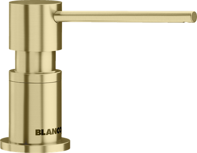 Дозатор врізний для миючого засобу Blanco Lato Satin Gold 526699