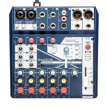 Mikser audio Soundcraft Notepad-8FX (668705003032)