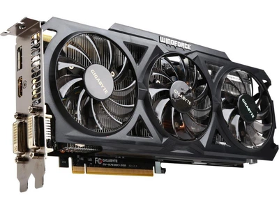 Відеокарта Gigabyte GeForce GTX 760 (2 ГБ, GDDR5, 256 біт, 1085/6008 МГц, DVI, HDMI, Dp) Б/В