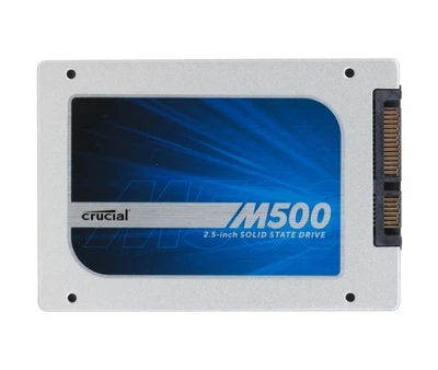 SSD накопитель 240 ГБ Crucial (2.5", MLC, SATAIII, CT240M500SSD1) Б/У