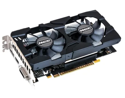 Видеокарта INNO3D GeForce GTX 1050 (3 ГБ, GDDR5, 96 бит, 1392/7008 МГц, DVI, HDMI, DPort) Б/У