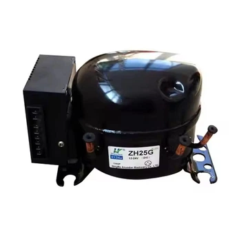 Компрессор для автохолодильника 12/24 Вольт Anuodan ZH25G R-134a DC12V DC24V – эффективное охлаждение для (ANZH25G)