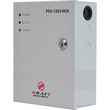 Блок питания для систем видеонаблюдения Kraft Energy PSU-1203/4CH