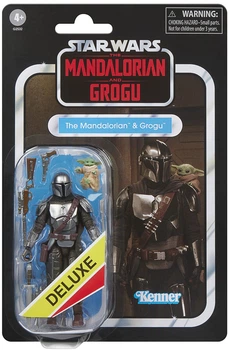Zestaw Hasbro Disney Star Wars Deluxe: The Mandalorian and Grogu 24 cm G2532 (5010996361004)