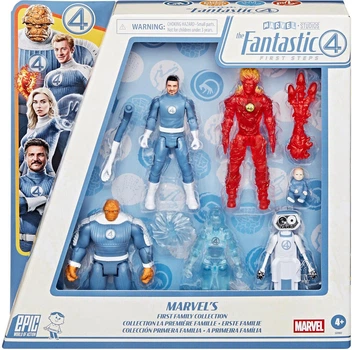Zestaw figurek Hasbro Marvel Epic World of action: The Fantastic Four First Steps 6 cm G0982 (5010996325389)