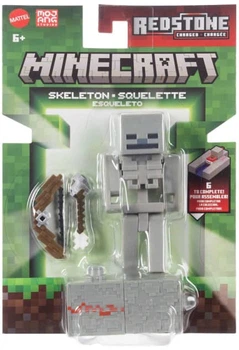 Zestaw figurek Mattel Minecraft: Redstone Charged Skeleton 8 cm JJR93 (194735341177)