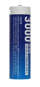 Li-ion аккумулятор XTAR AA/HR06 3000 mAh USB-C 4 шт (606404)