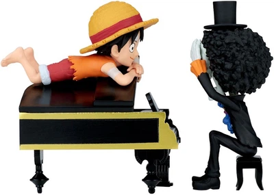 Набір фігурок Banpresto One Piece Монкі Д. Луффі та Брук 8 см 29640 (4983164296402)