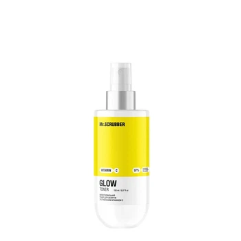 Освітлювальний тонер для обличчя Mr.SCRUBBER Glow Vitamin C Toner для вирівнювання тону та сяяння шкіри 150 мл