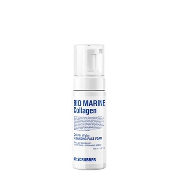 Пінка для вмивання обличчя Mr.SCRUBBER Bio Marine Collagen Cleansing Face Foam для очищення шкіри 150 мл