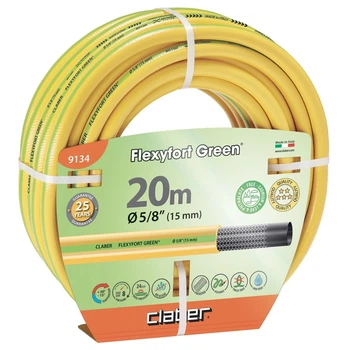 Шланг садовый для полива Claber Flexyfort Green 9134 (20 м, 5/8", 3 слоя)