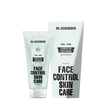 Маска для проблемної і схильної до акне шкіри обличчя Mr.SCRUBBER AHA + BHA Perfecting Face Control Mask 100 г