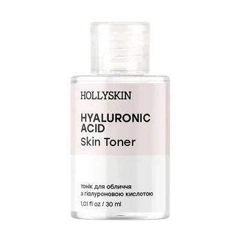 Тонік для обличчя Hollyskin Hyaluronic Acid Skin Toner для зволоження та заспокоєння шкіри 30 мл