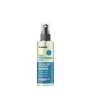 Освіжаючий спрей для ніг Mr.SCRUBBER Foot Professional Care Cooling Foot Deodorant для зняття втоми та запобігання неприємного запаху 100 мл