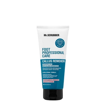 Гель-кератолитик для ног Mr.SCRUBBER Foot Professional Care Callus Remover для удаления загрубевшей кожи и натоптней 200 мл