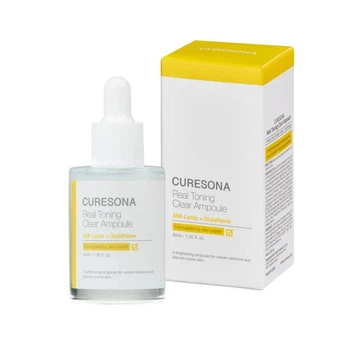 Сыворотка для лица Curesona Real Toning Clear Ampoule для выравнивания тона кожи и уменьшения пигментации 40 мл