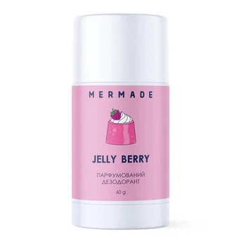 Парфюмированный дезодорант для ухода за телом Mermade Jelly Berry с ягодным ароматом 60 г