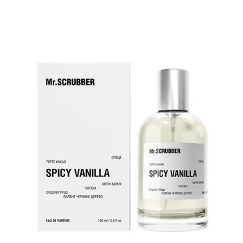 Парфюмированная вода Mr.SCRUBBER Eau De Parfum Spicy Vanilla с ванильно-табачным ароматом 100 мл