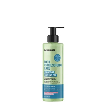 Масажний гель для ніг і стоп Mr.SCRUBBER Foot Professional Care Leg & Foot Cooling Gel для охолодження та розслаблення 200 мл