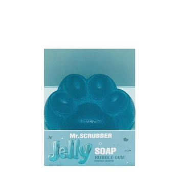 Желейное детское мыло Mr.SCRUBBER Jelly Soap Bubble Gum для мытья рук и купания малышей с ароматом жвачки 140 г