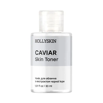 Тоник для лица Hollyskin Caviar Skin Toner для восстановления и увлажнения кожи 30 мл