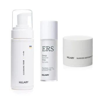 Комплекс Hillary Basic Care Skin Renewal & Protection для базового ухода и обновления кожи