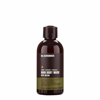 Гель для душа Mr.SCRUBBER Man Body Wash Deep Ocean для очищения кожи тела и поддержания свежести 250 мл