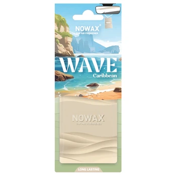 Ароматизатор пластиковый Nowax серия Wave - Caribbean (NX07776)