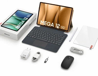 Планшет Blackview Mega 12 SET 5G 12.2" 12/256GB NFC IP68 Flash Gold (MEGA12_FG)